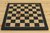 Scacchiera da torneo in legno di Mogano ebanizzato e Acero. 54 x 54 cm, casa 57 mm senza numerazione