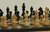 Set completo in legno "Tournament Dark" con doppia Regina e Scacchiera nera senza numerazione