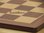 Scacchiera da torneo in legno di Padouk e Acero. 54 x 54 cm, casa 57 mm senza numerazione