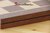 Scacchiera in legno di Mogano e Acero casa 57 mm con numerazione PIEGHEVOLE