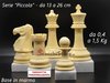 Trofeo a tema scacchistico in plastica e marmo