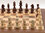 Set magnetico in legno - 40 cm con doppia regina - Noce e Acero