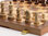 Set magnetico in legno - 40 cm con doppia regina - Noce e Acero